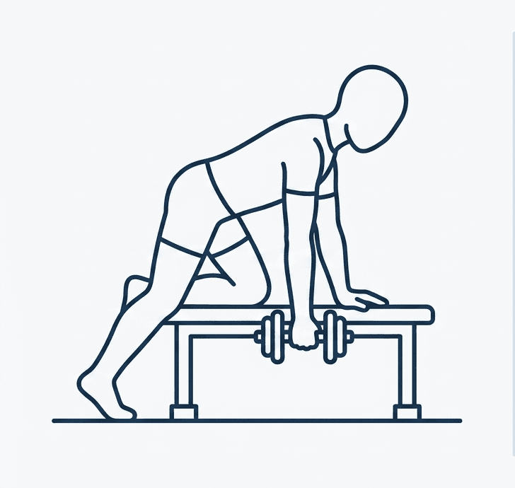 Dumbbell row